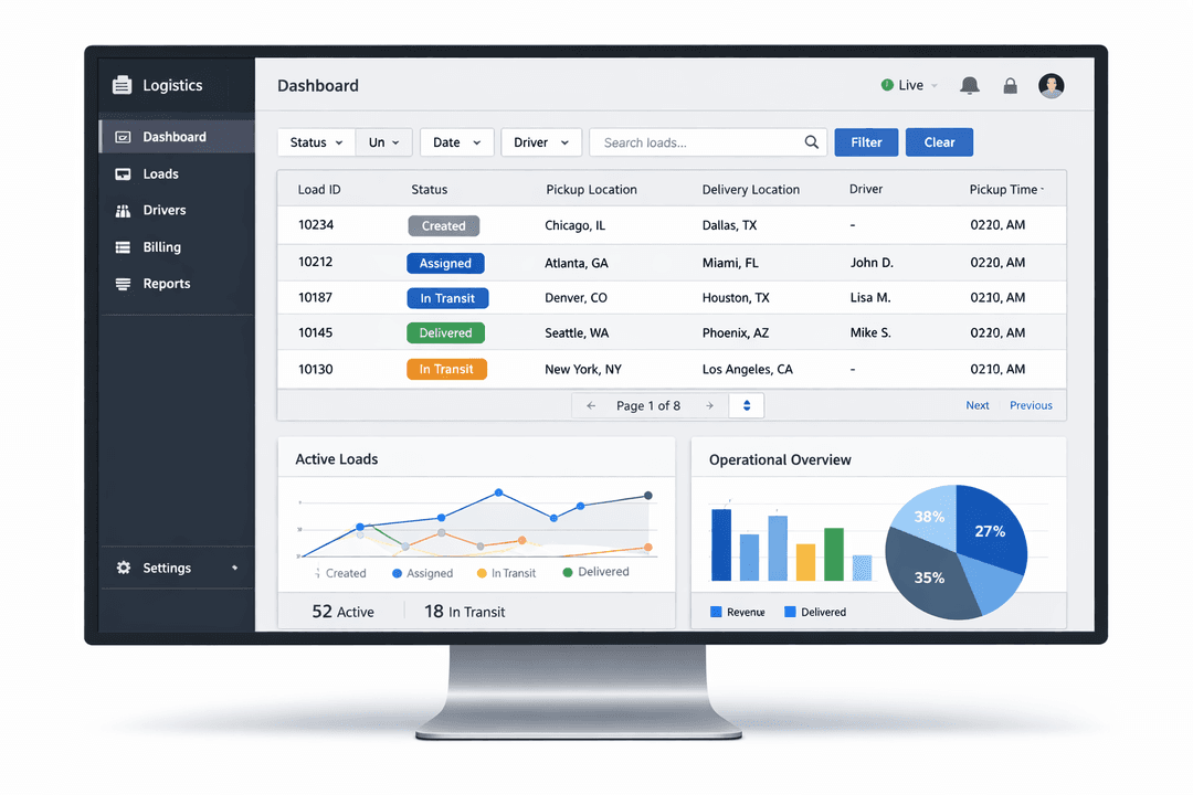 Truckboard Logistics Platform